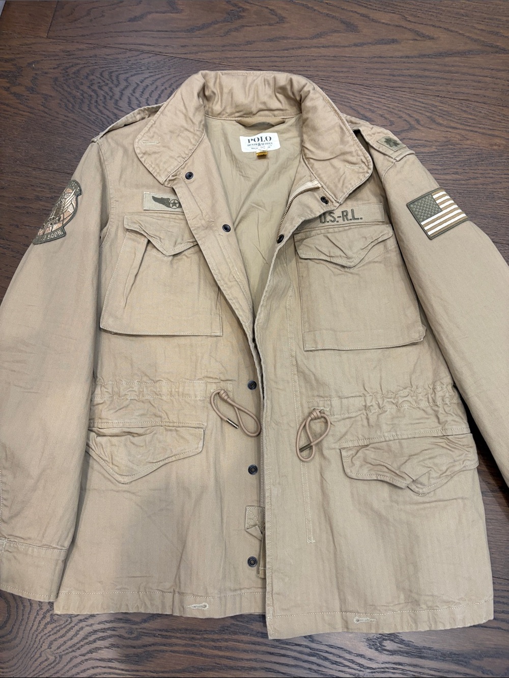 MENS POLO RALPH LAUREN ICONIC FIELD JACKET MEDIUM